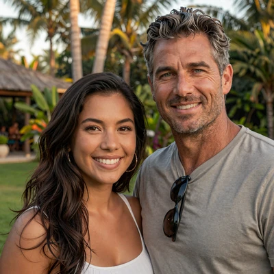 Brian and Leilani, a couple who found love through cross-cultural dating